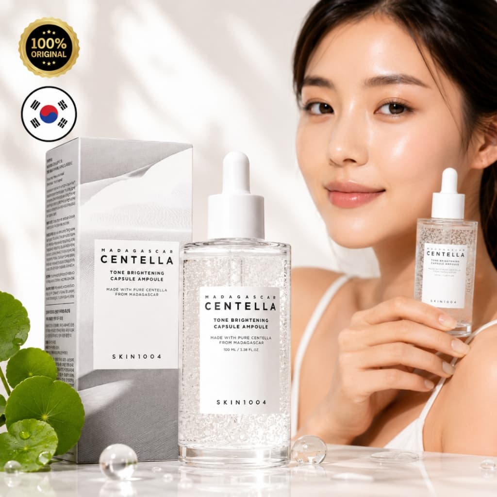 Serum Facial SKIN1004 Madagascar Centella Tone Brightening Capsule 100ml Skincare Coreano Original