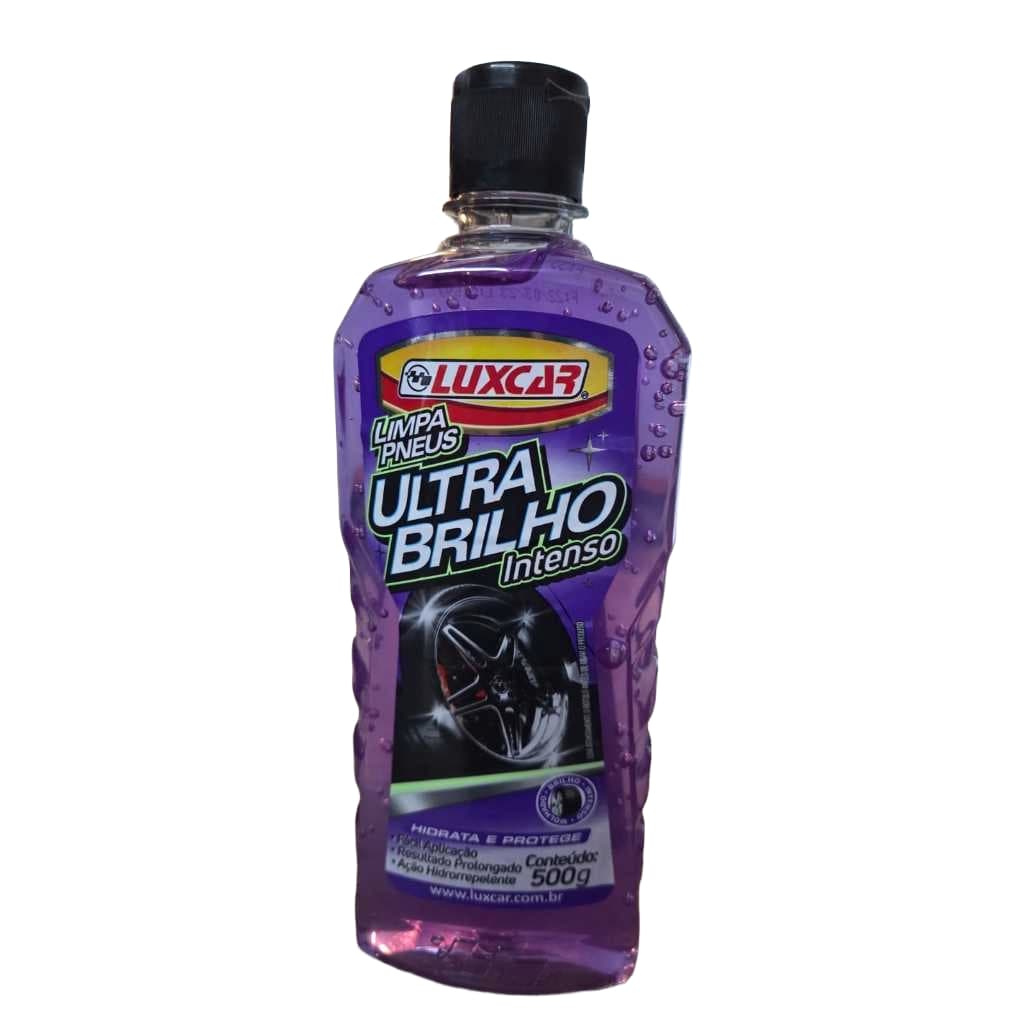 Limpa Pneus Abrilhantador Gel Ultra Black Luxcar 500g