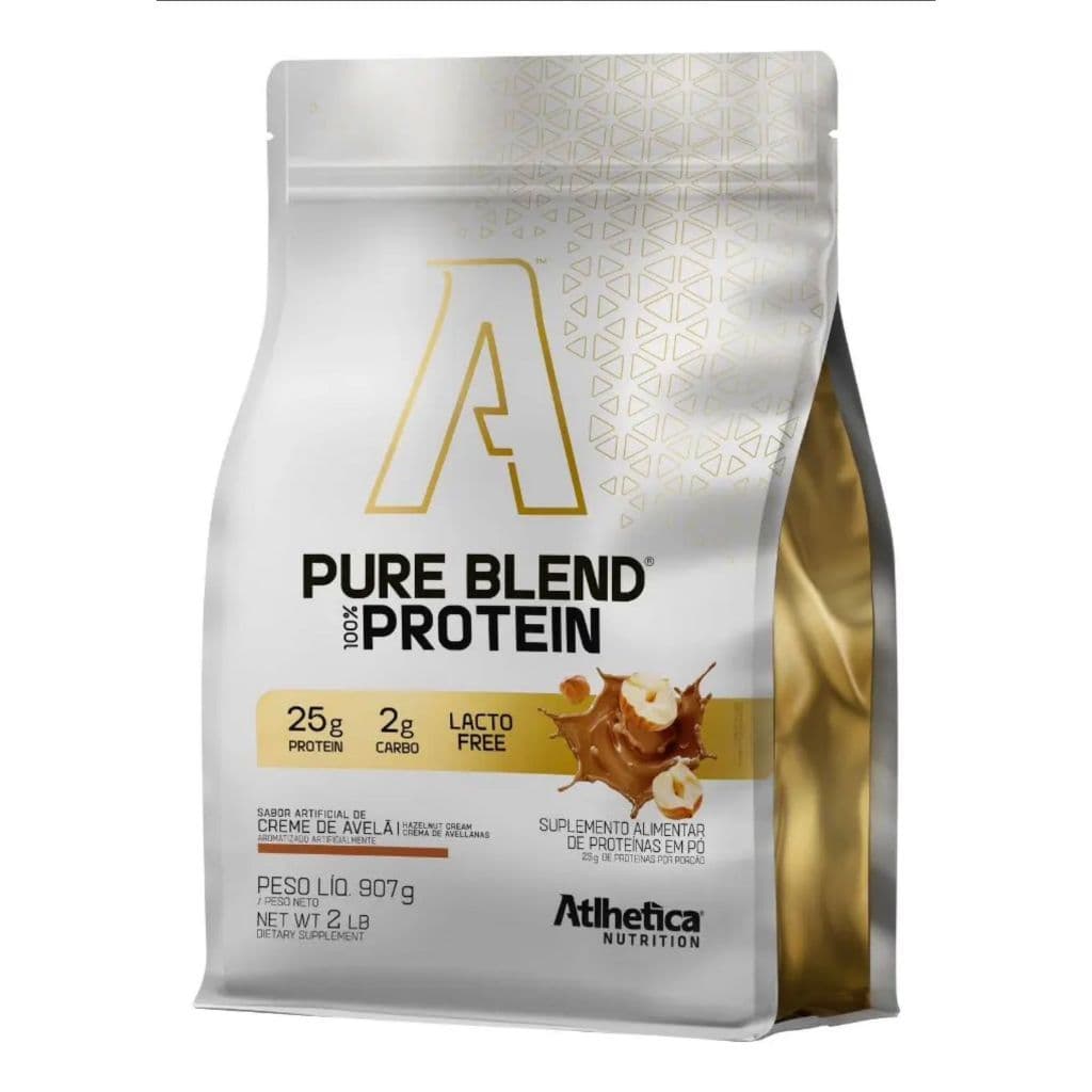 Whey Pure Blend 100% Lacto-free 907g Creme De Avelã Creme De Avelã