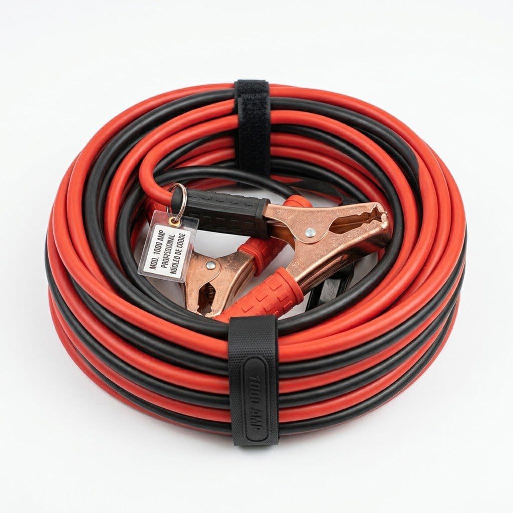 Cabo Chupeta Transferencia Energia 2,5m 1000amp 11mm Carro Caminhão Bateria