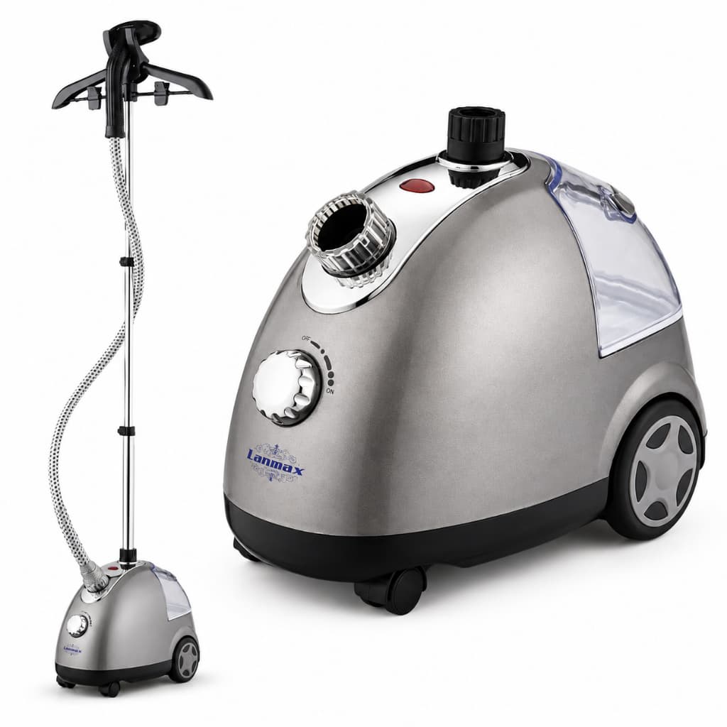 Vaporizador De Roupas e Tecidos Passadeira A Vapor Vertical Higienizador Semi Profissional Lanmax
