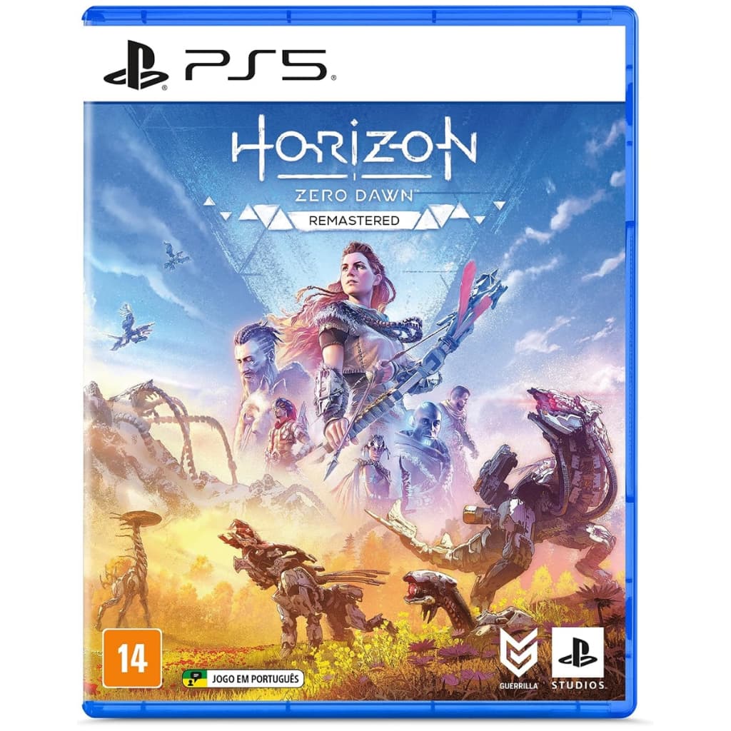 Horizon Zero Dawn Remastered PlayStation 5 Mídia Física