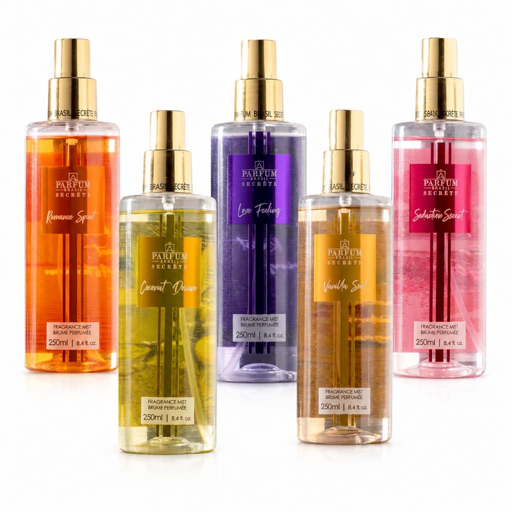Body Splash Secréte 250ml - Parfum Brasil