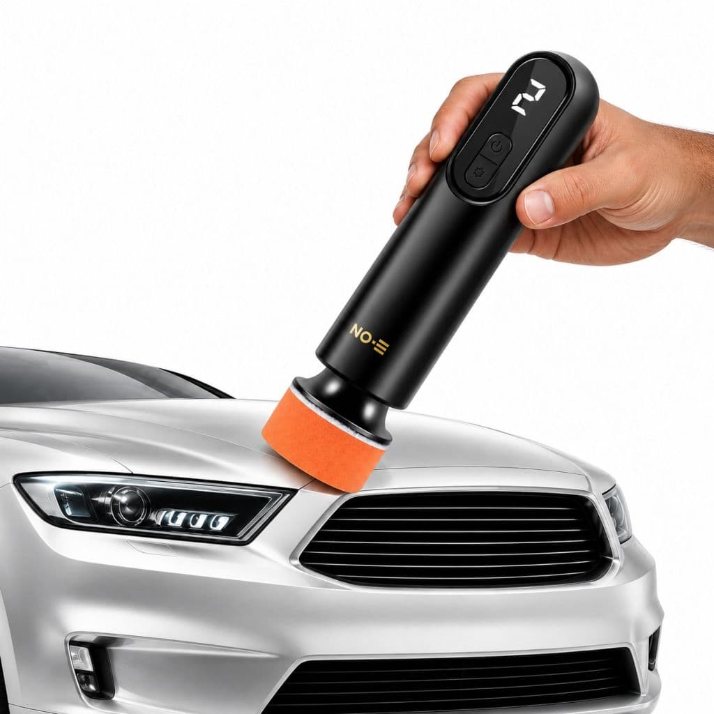 Politriz Lixadeira Automotiva Profissional Maquina de Polir Bivolt 3 Velocidades Bateria