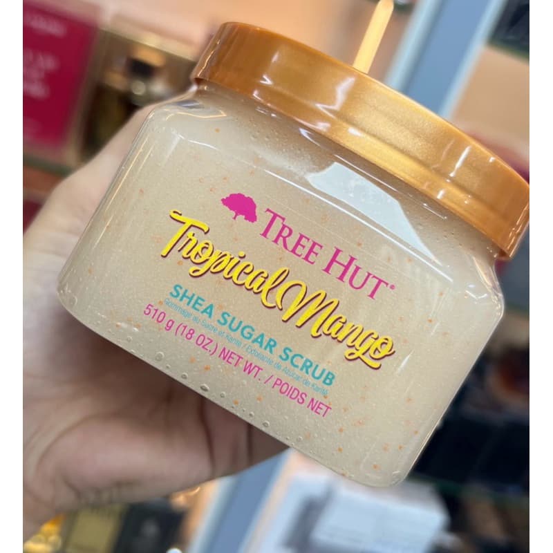 Esfoliante Corporal Tree Hut Shea Sugar Scrub 510g Várias Fragrâncias Original