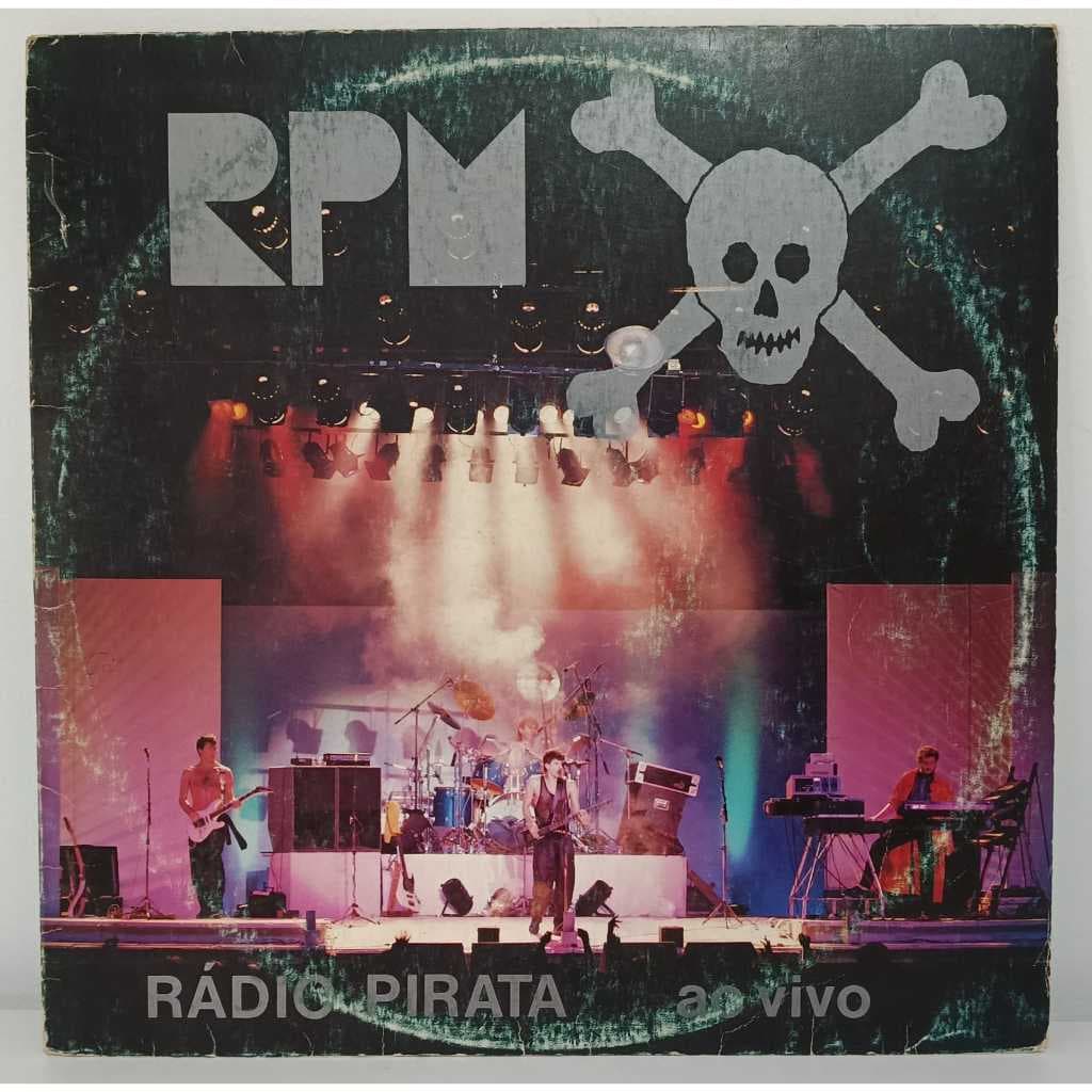 LP RPM - Rádio Pirata Ao Vivo - com encarte