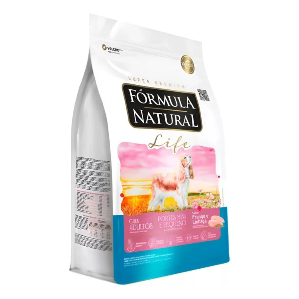 Ração Formula Natural Life Porte Mini/Pequeno 15Kg