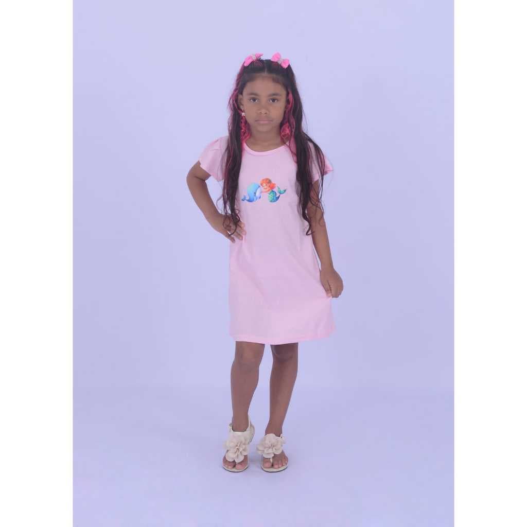 Vestido infantil Menina Feminino Básico – Conforto e Delicadeza