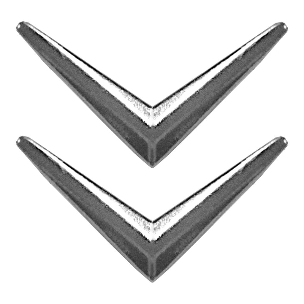 EMBLEMA CITROEN METALIZADO PARA CHAVE E CARCAÇA- ACABAMENTO PREMIUM METALIZADO