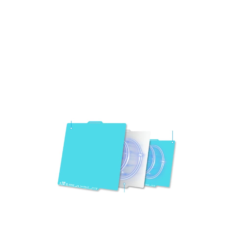 Placa Mesa Fria Azul Para Bambu Lab X1 X1c X1e P1p P1s A1 12