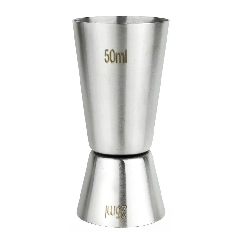 Dosador De Bebidas Duplo Inox Brinox 25ml/50ml Profissional