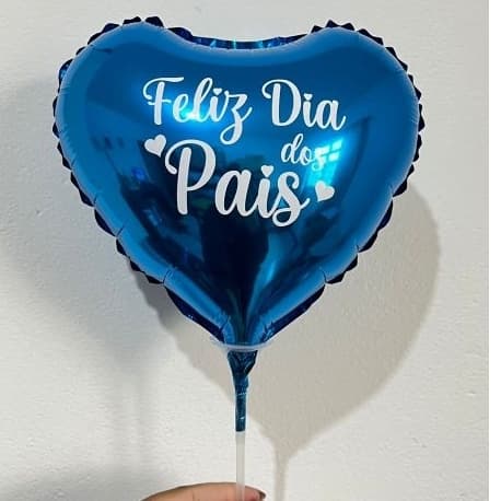 Kit  Adesivos Vinil Feliz Dia dos Pais — Para Balão 10 Polegadas
