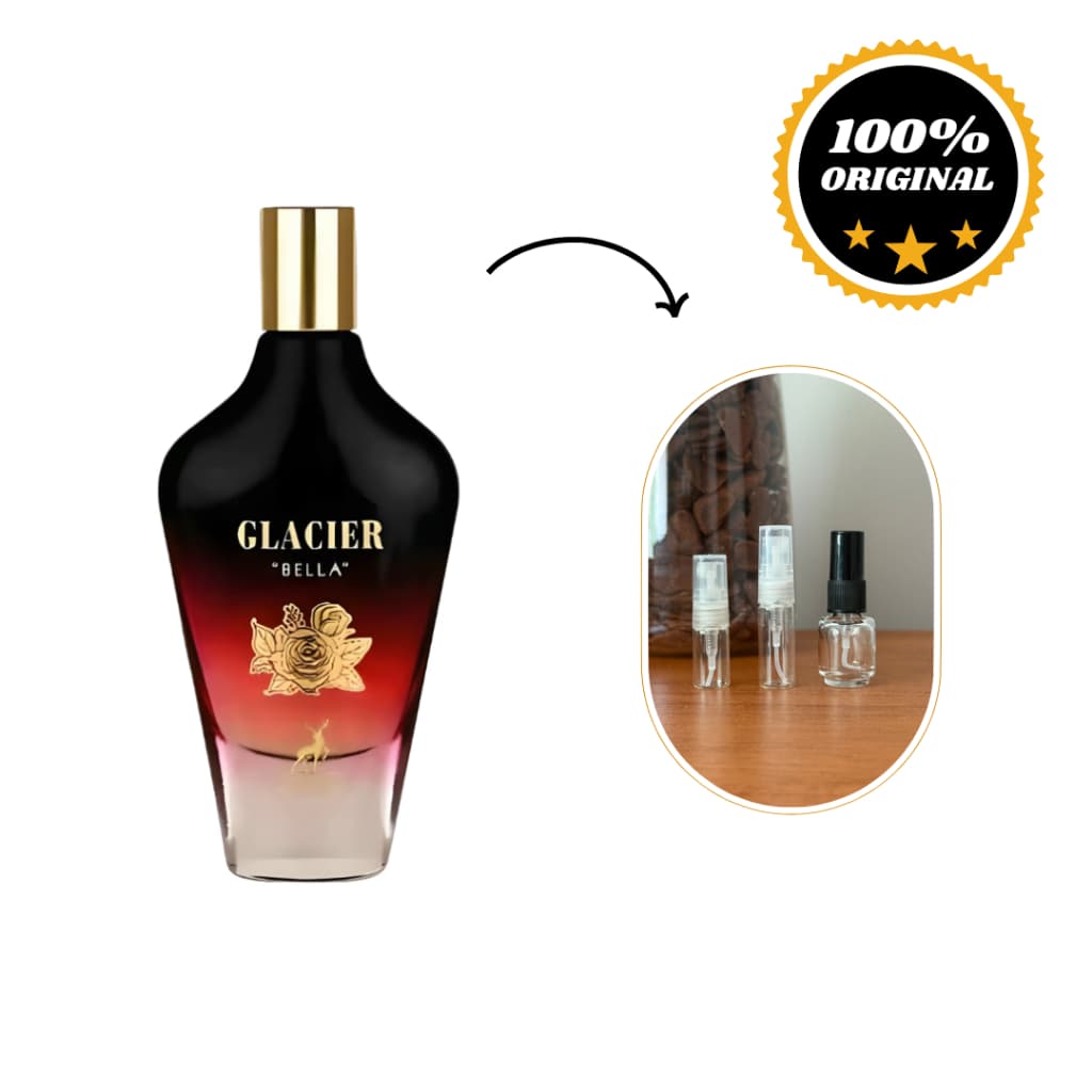 Perfume árabe Glacier Bella, parfum feminino original