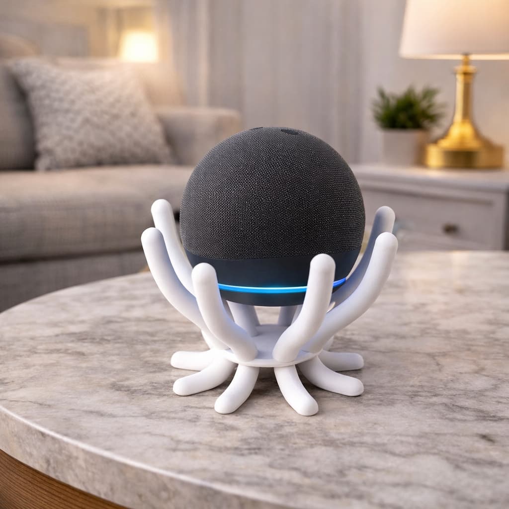 Suporte Alexa Echo Dot 4 ou Echo Dot 5 alexa flutuante