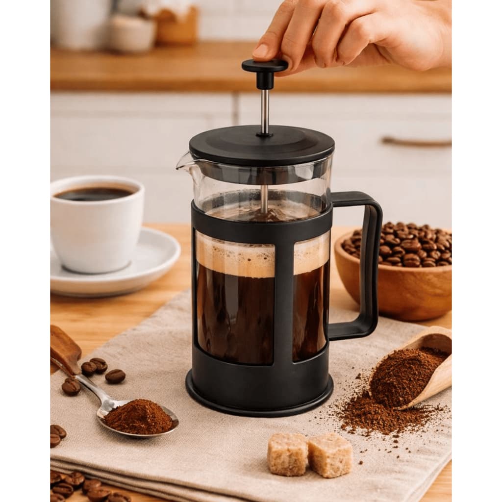Cafeteira Francesa Pequena 300ml Prensa Manual para Café e Chá