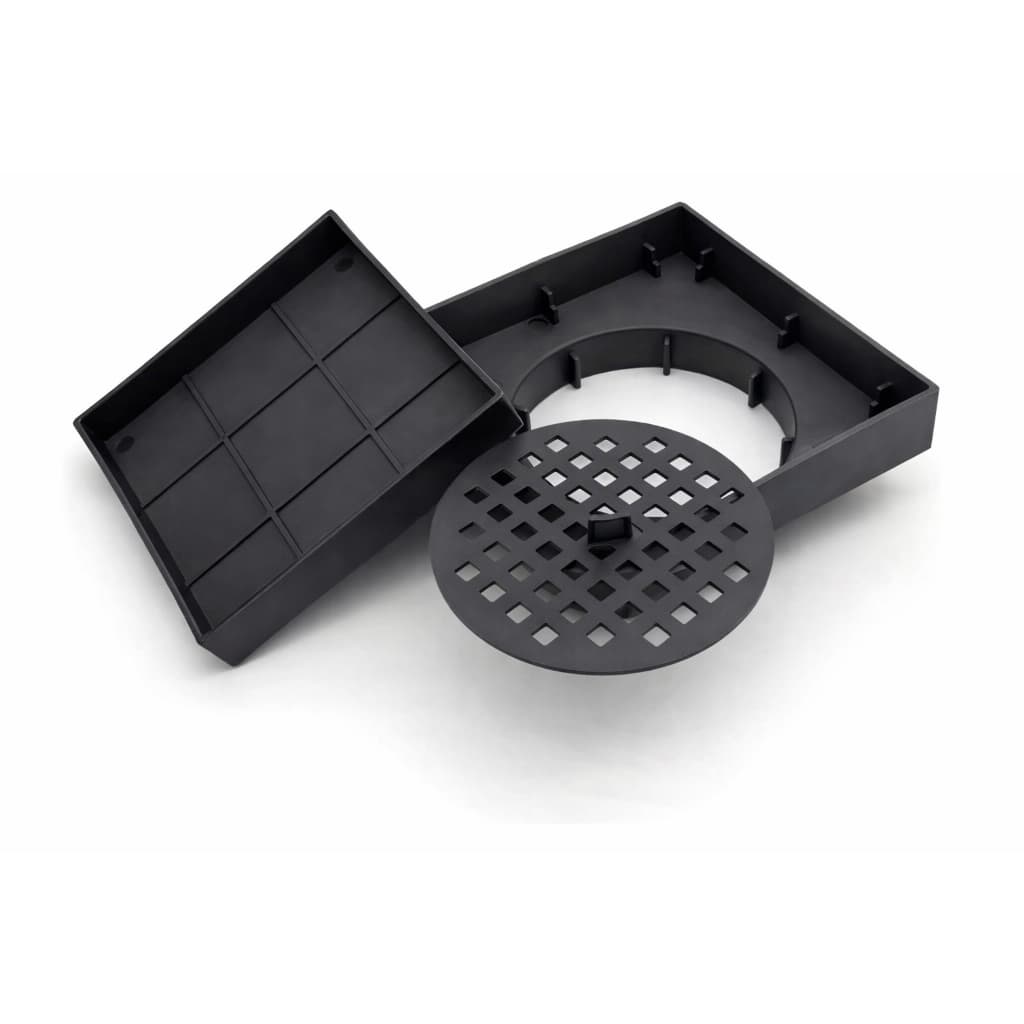 Ralo Invisível 13x13 Banheiro Área Box Porcelanato Saída 4 Polegadas