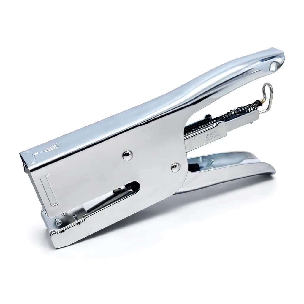 Grampeador Alicate Miles Hp-435 40 Folhas Cor Prateado