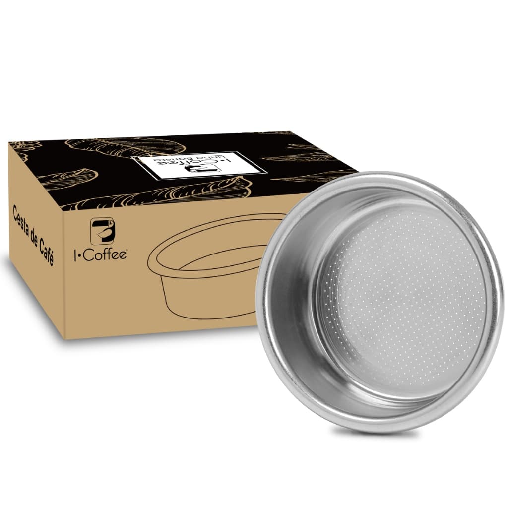 Filtro Café Aço Inoxidável Cesta Filtrante Pressurizada 54mm /58mm Para Máquina