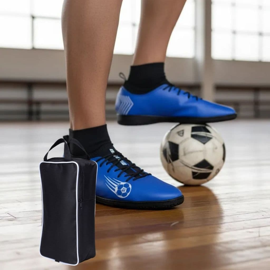 Chuteira Futsal Masculino Gl Line Quadra Resistente Performance + Porta Chuteira Treino Jogo