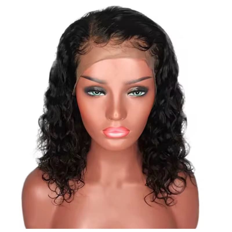 LACE FRONT 40cm cabelo HUMANO LONG  BOB repartição 13x4