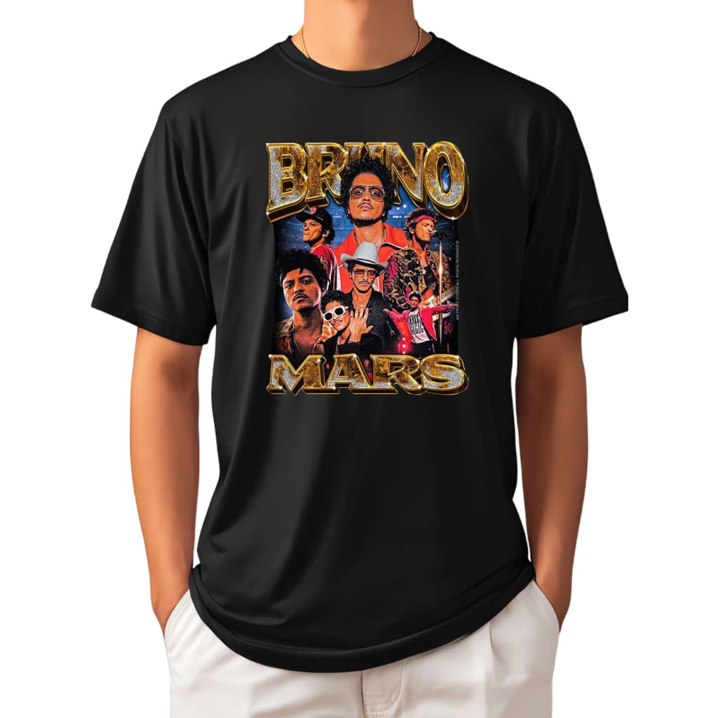 Camiseta Camisa Bruno Mars Unisex