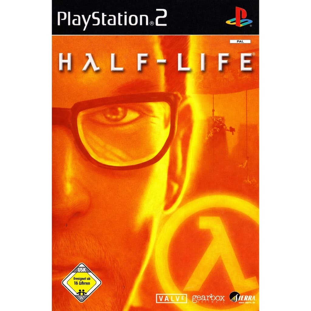 Half-Life PS2 DVD Jogo de Tiro FPS Clássico PlayStation 2 Desbloqueado