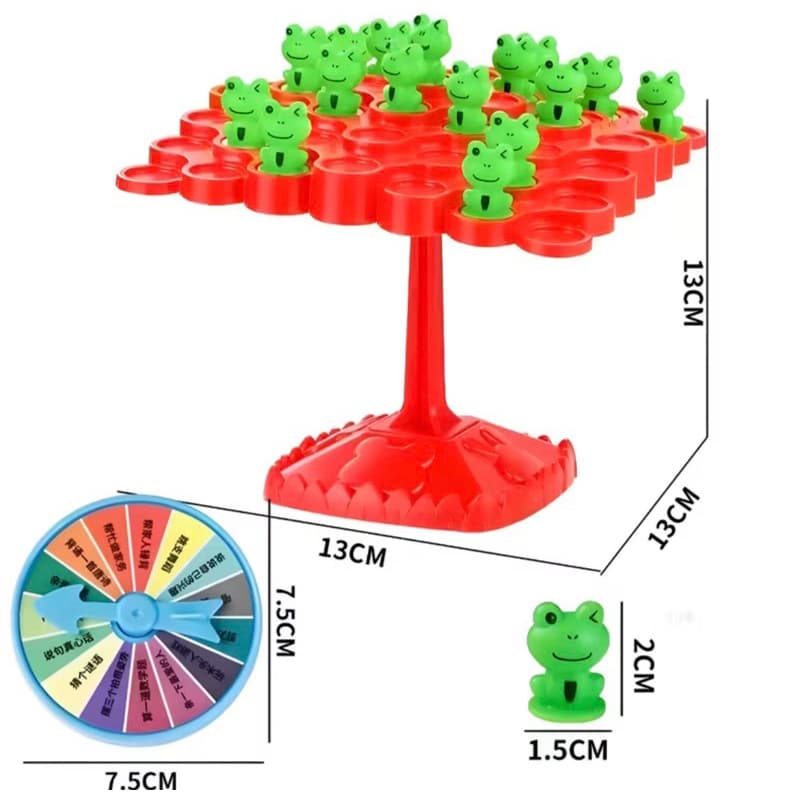 Brinquedo De Árvore De Equilíbrio Sapo Jogo De Contagem Educacional Para Crianças,Presente De Natal