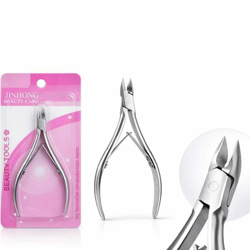Alicate Cortador de Cutícula Profissional Aço Inox Manicure Pedicure Alta Precisão