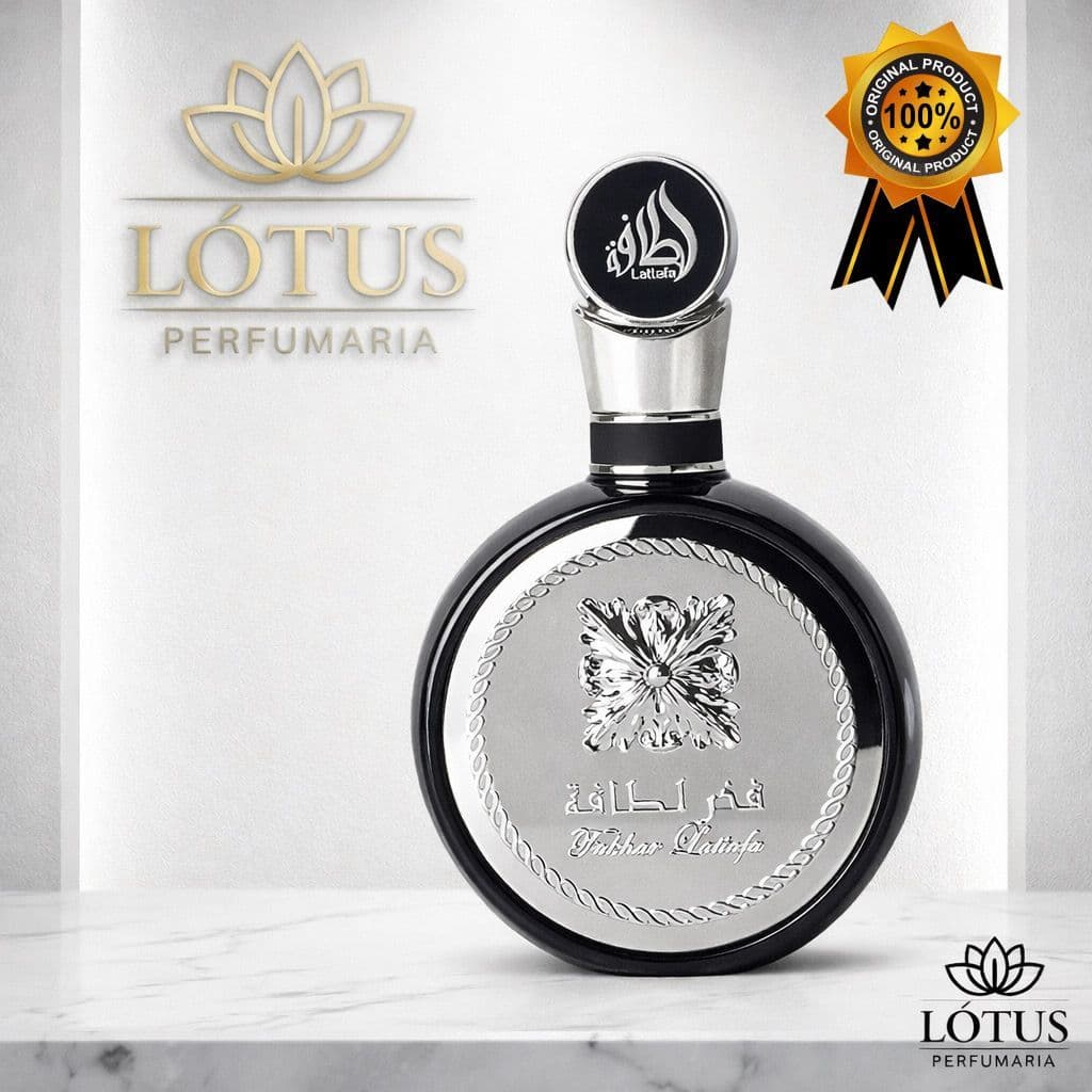Perfume Arabe Masculino Lattafa Fakhar Black- 100ml- EDP- Original