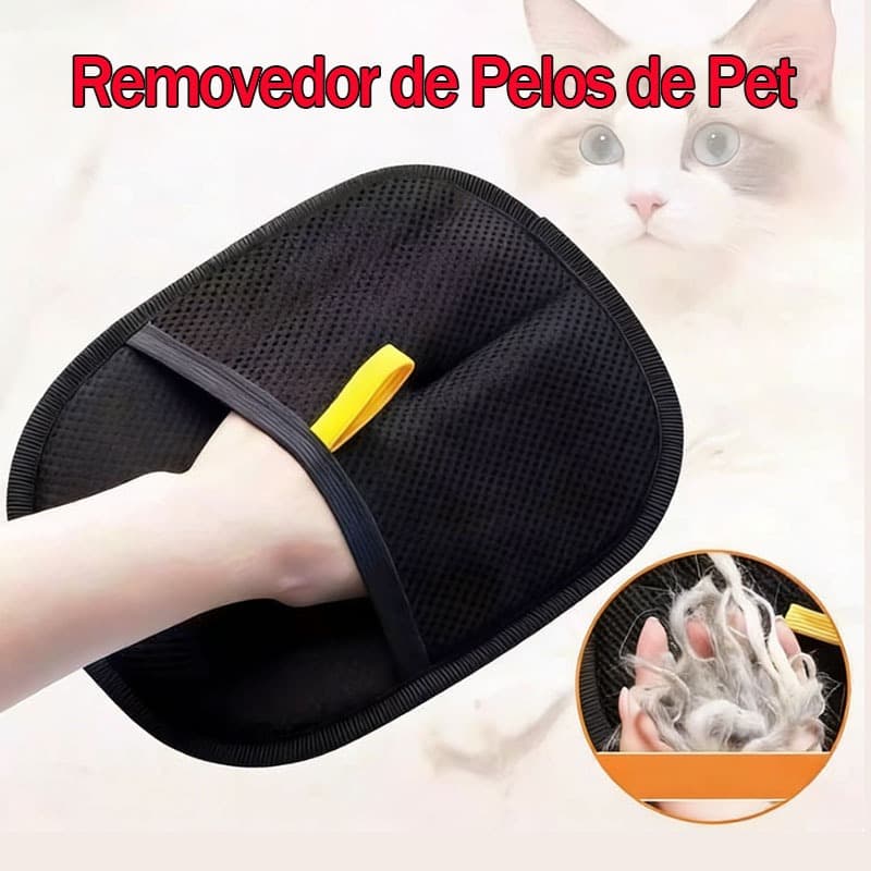 Luvas De Depilação Eletrostática Para Animais De Estimação Cuidados Com Escova De Despoeiramento Estática Removedora De