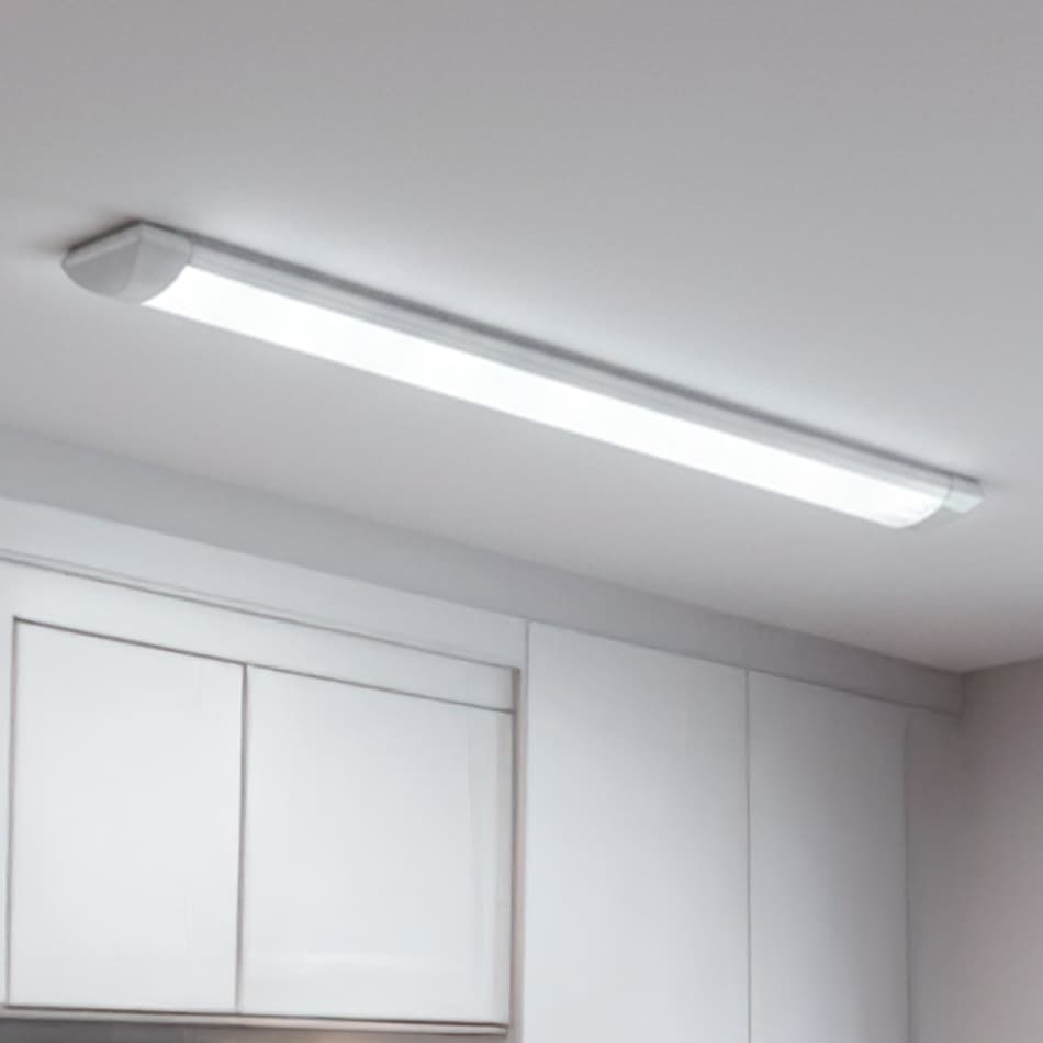 Luminária LED Galaxy Led 36W Bivolt Branco Frio 6500K Slim Sobrepor Teto Comércio Casa