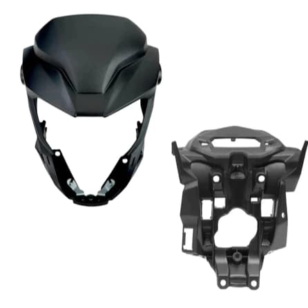 Kit Carenagem Adaptado Frontal Aranha Titan/Fan 160 2014 à 2024