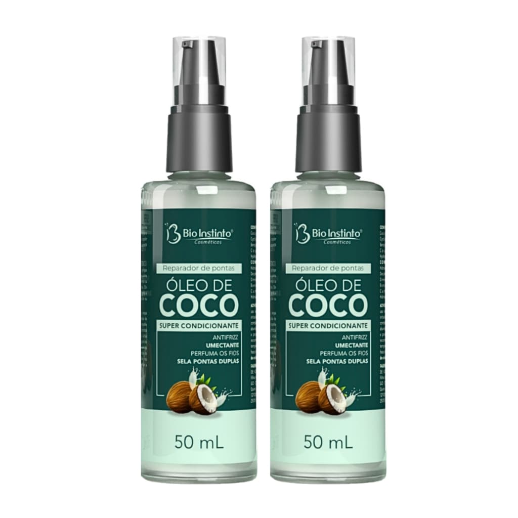 Reparador de Pontas Óleo de Coco Bio Instinto 50 mL - Nutrição, Hidratação