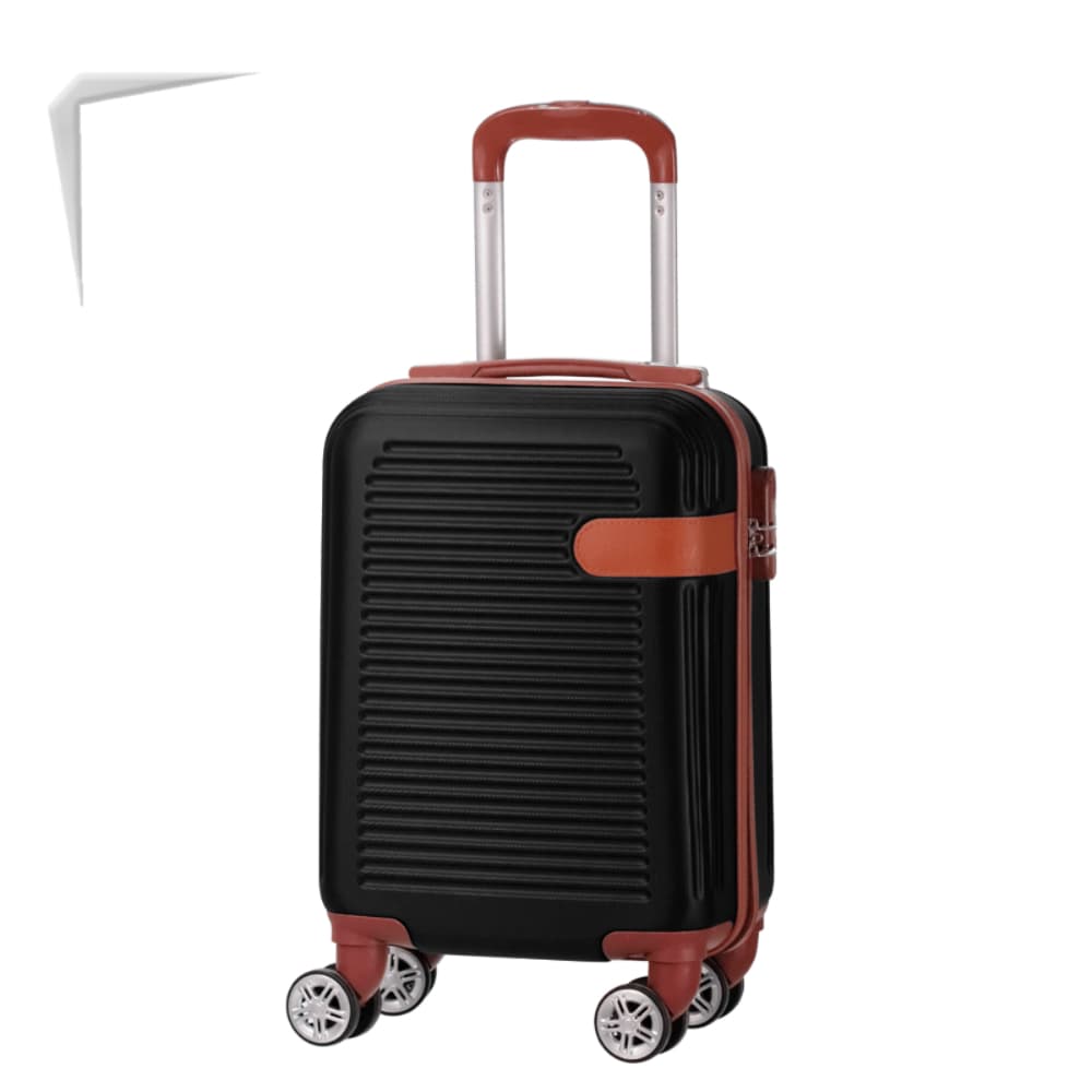 Mala de Bordo Bagagem de Mão Premium 20” com Rodinhas Removíveis 360° 55x30x23cm Aprovada ANAC Viagem Avião Leve