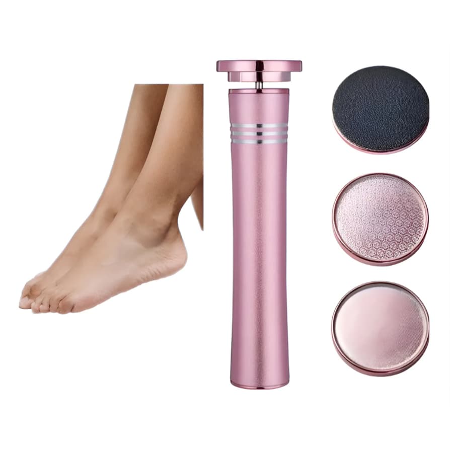 Esfoliador De Pés Elétrico Portátil Removedor De Calos Lixa