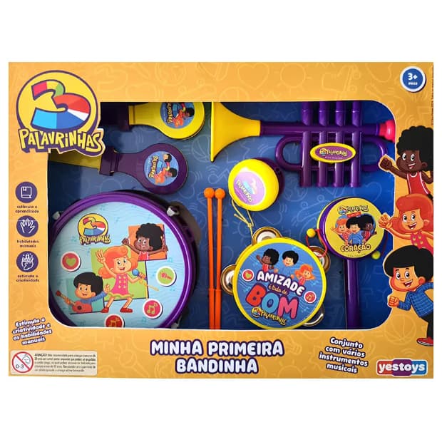 Minha Primeira Bandinha 3 Palavrinhas