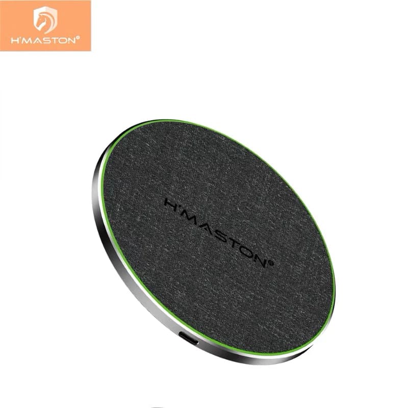 Carregador Sem Fio 20W H’Maston Ys10 | Indução Rápida | Wireless Charger Preto