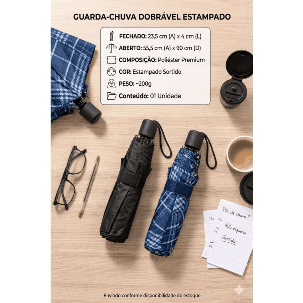 Guarda Chuva Portatil Compacto Estampado Protecao Chuva Sol Masculino Feminino