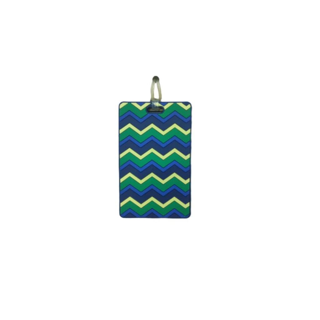 Identificador de Bagagem Onda Triangular Multicolorido - TRAVEL BLUE