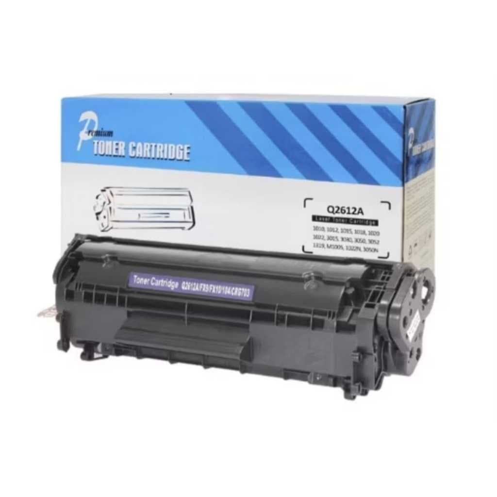 Toner Compatível Q2612a 2612A 12A | 1010 1012 1015 1018 1020 1022 3015 3030