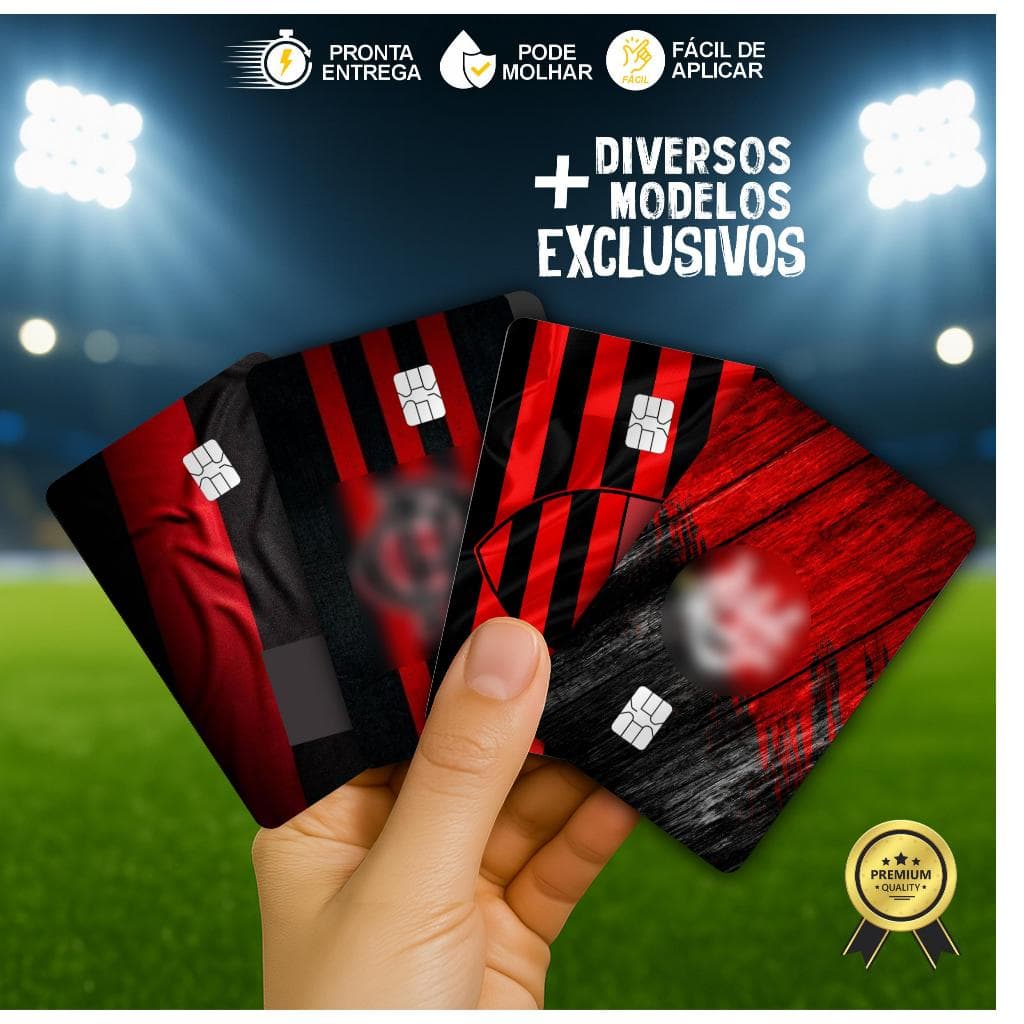Adesivo Película para Cartão | Times Brasileiros, Times RJ, Futebol, Rubro, Brasão