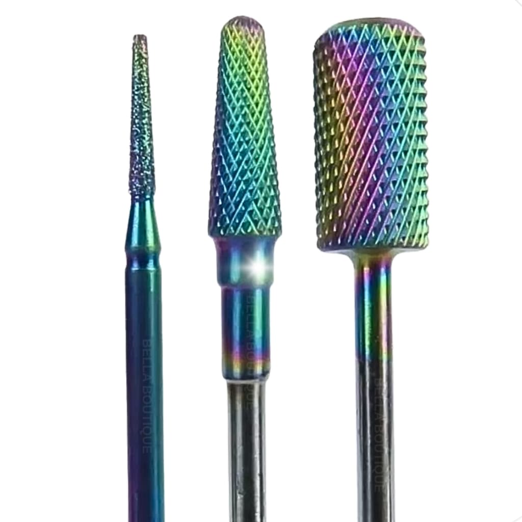 Kit 3 Brocas Tungstênio Profissional Unha Gel Porcelana Nail Art