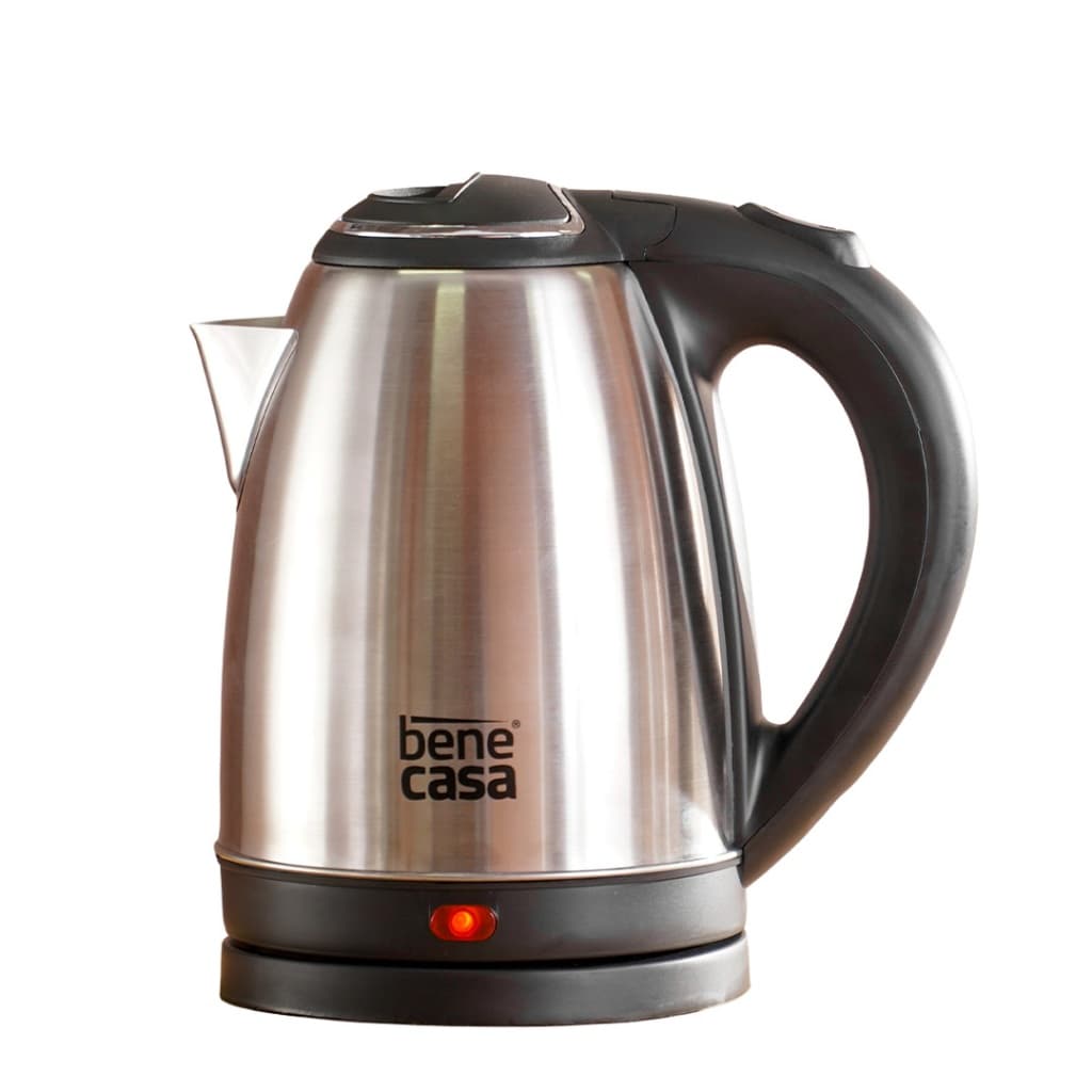 Chaleira Elétrica Inox 1,8 Litros com Bico e Tampa