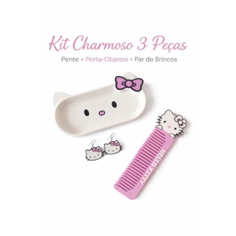 Kit Hello Kitty Super Fofo e Delicado!