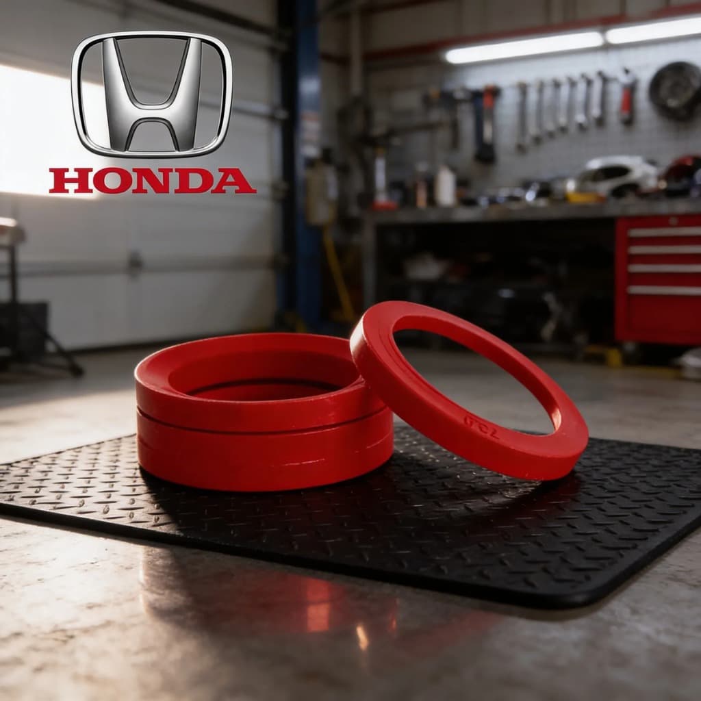 Anel Centralizador Para Roda Esportiva Liga Leve Honda FIT CITY CRV HRV ACCORD 56,10mm