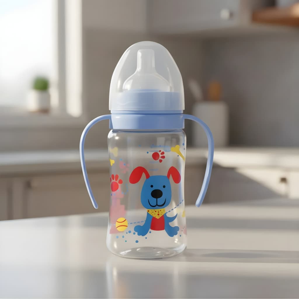 Copo Treinamento Alça e Bico de Silicone Antivazamento 270ml