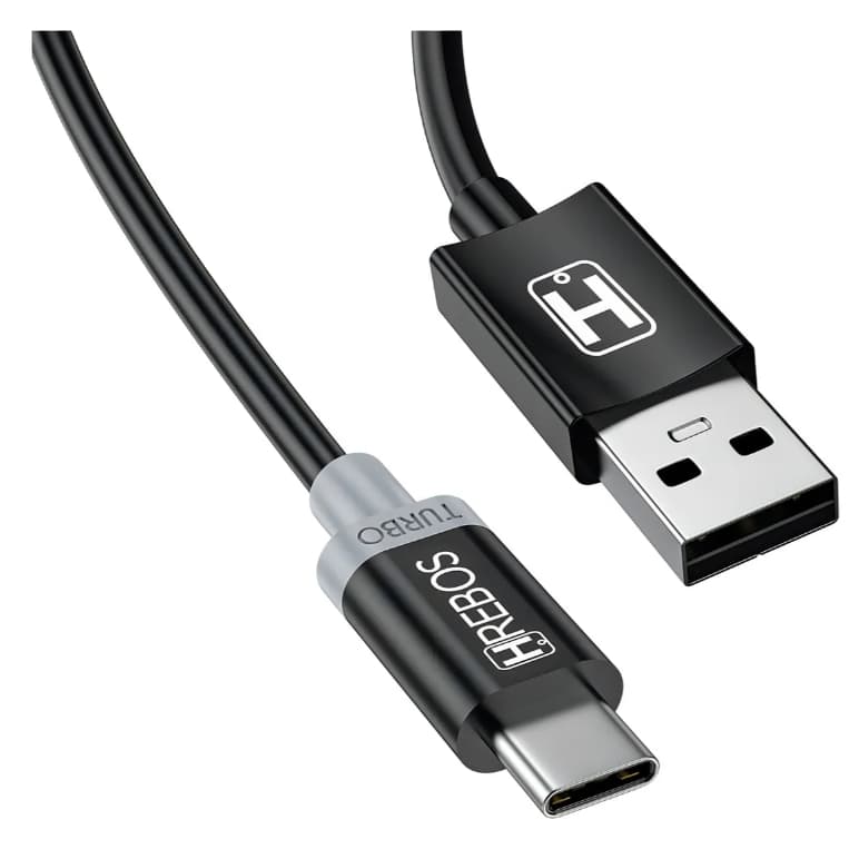 Cabo USB-C Hrebos Turbo 2 Metros Original Extra Longo e Resistente