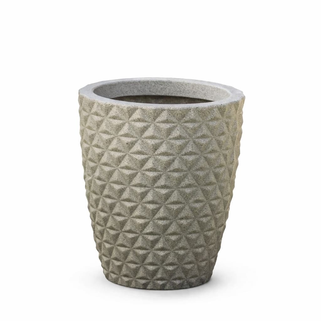 Vaso para plantas A50 Decorativo 30x25 Berlian Gold em Polietileno