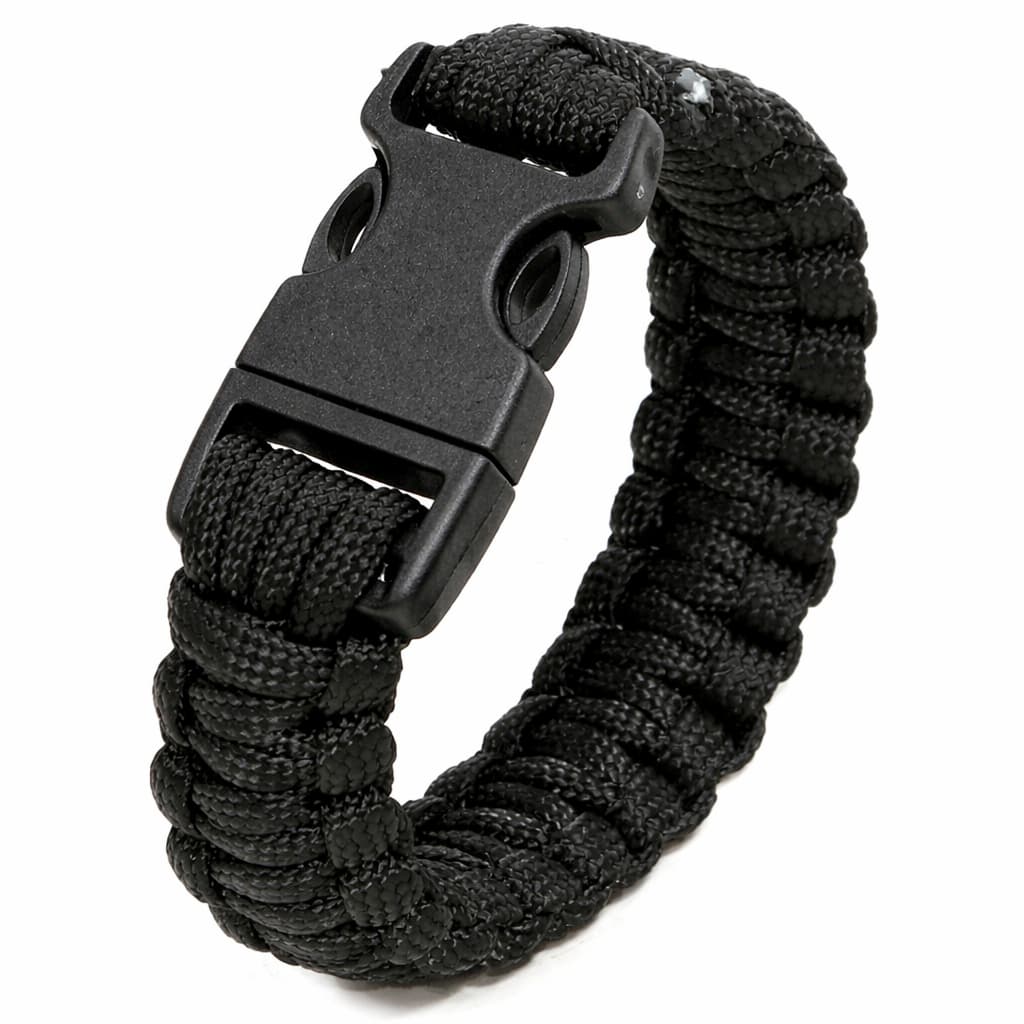 Bracelete de Sobrevivencia / Pulseira de Paracord 550 com fecho