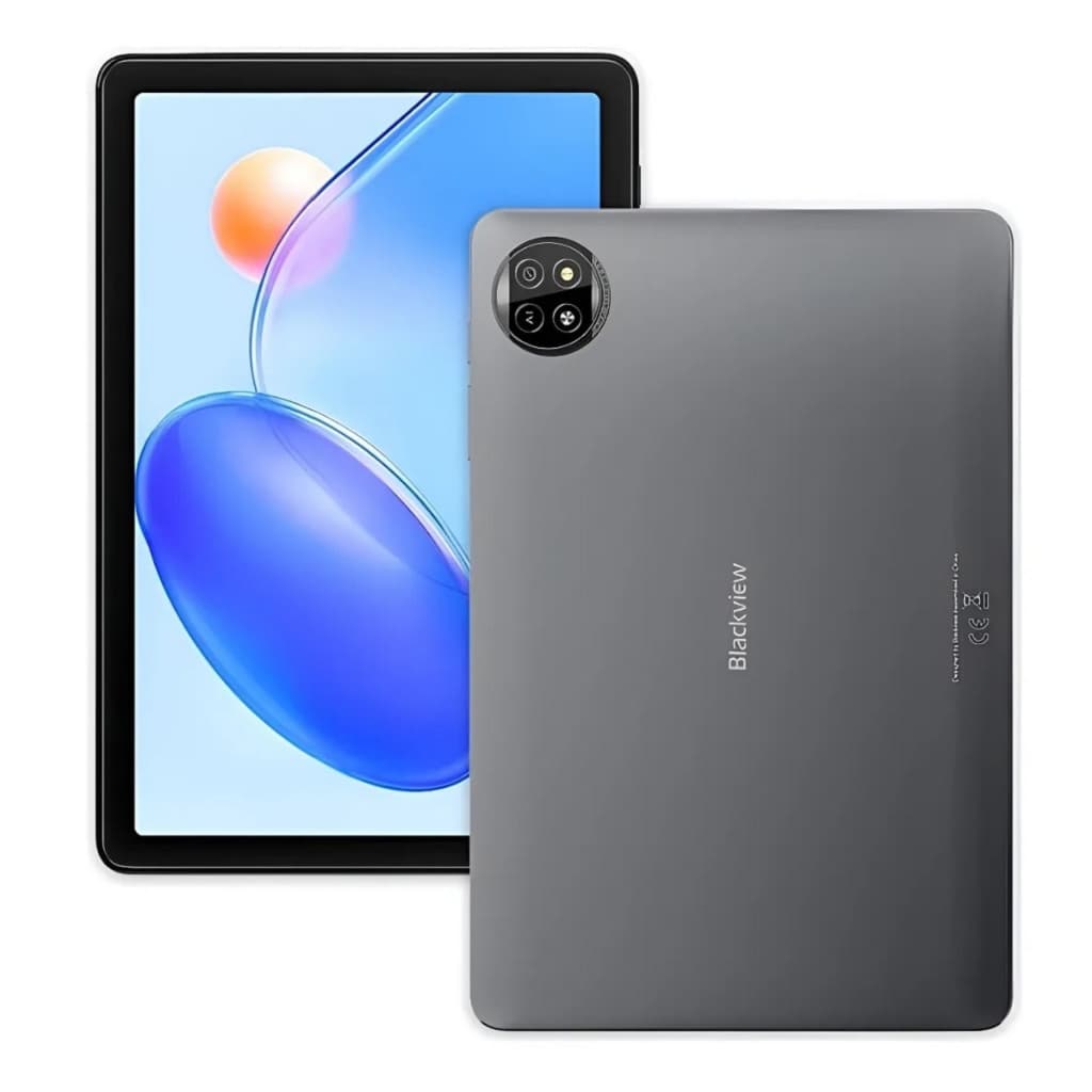 Tablet Blackview Tab 20 WiFi 64GB 4GB RAM de 10.1" 8MP 5MP + Capinha Cinza